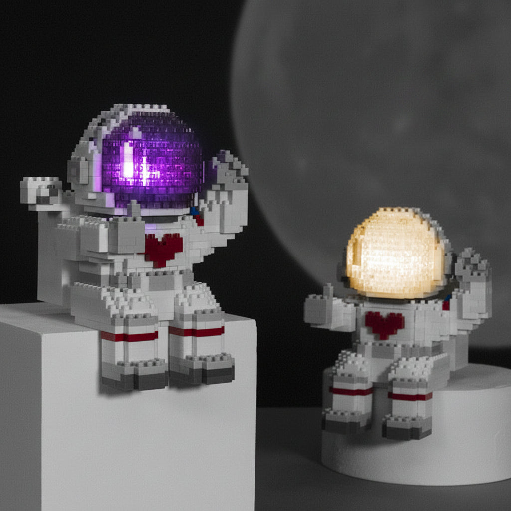 Glowing Astronaut Building Set