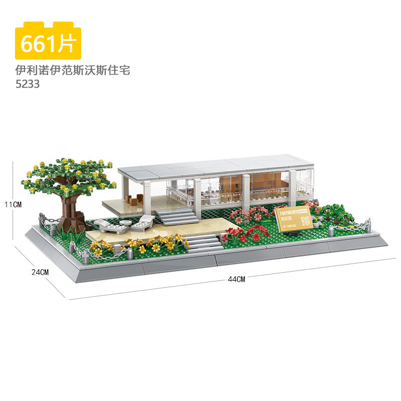 Tiananmen Architecture Building Set