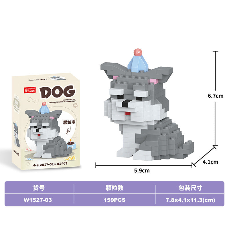 Mini Cat Animal Building Set