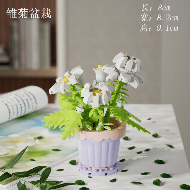 Rose Bouquet Building Set