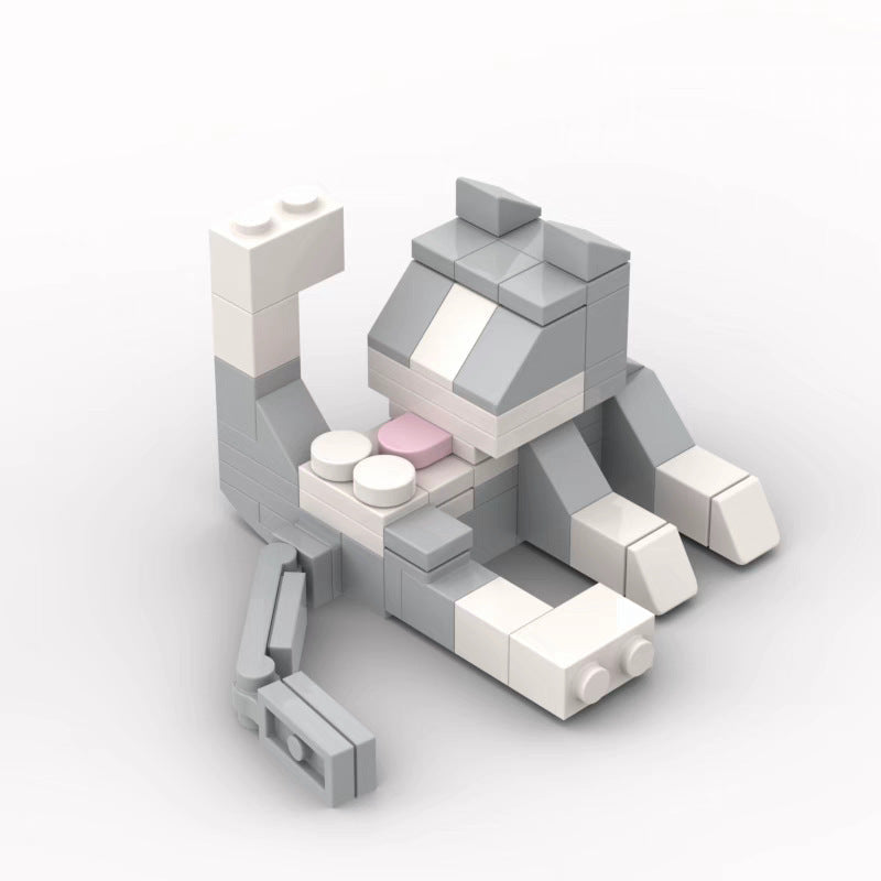Cow Cat Animal Building Set