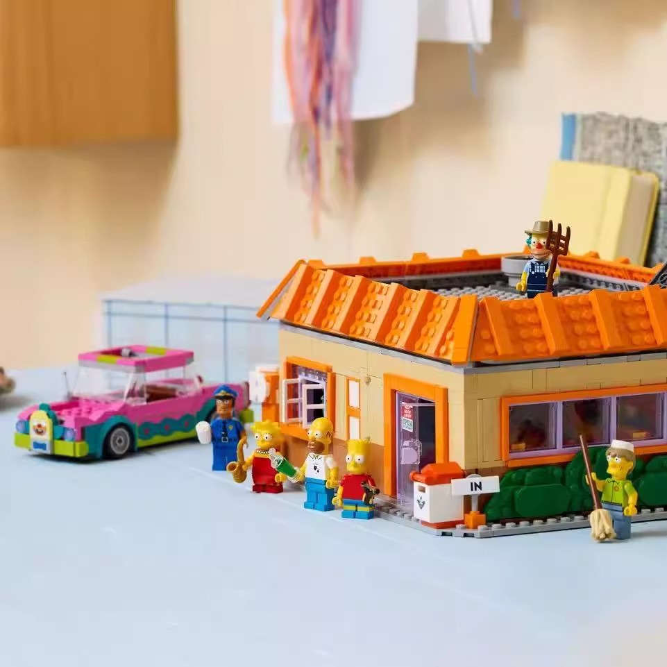 Krusty Burger Building Set