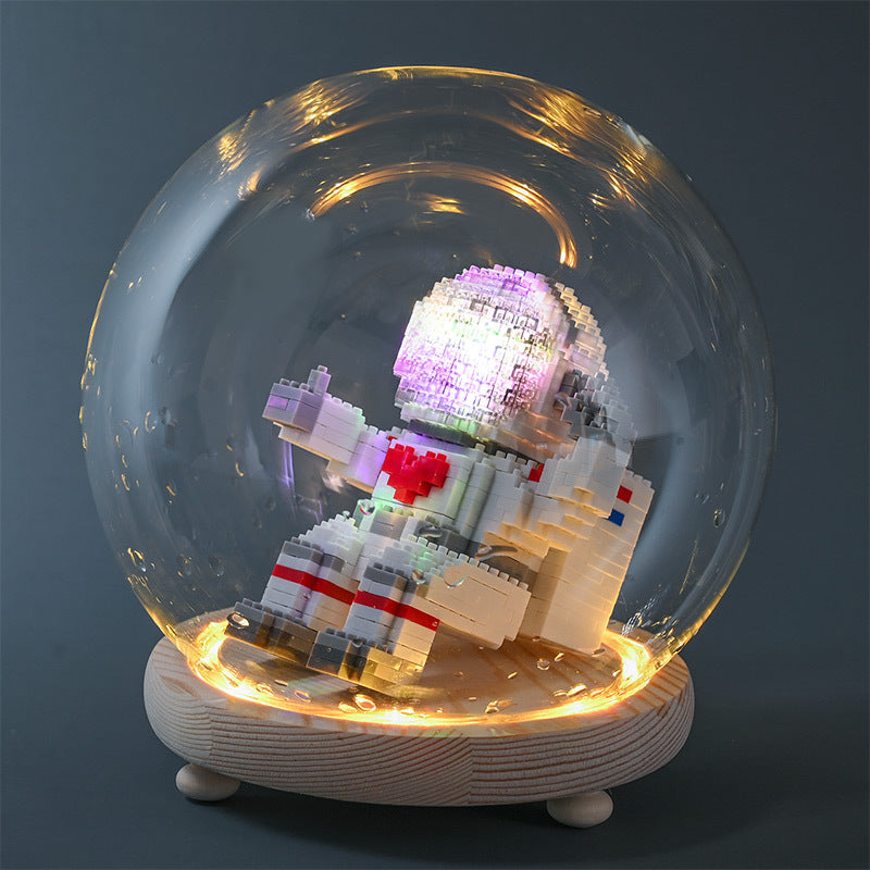 Glowing Astronaut Building Set