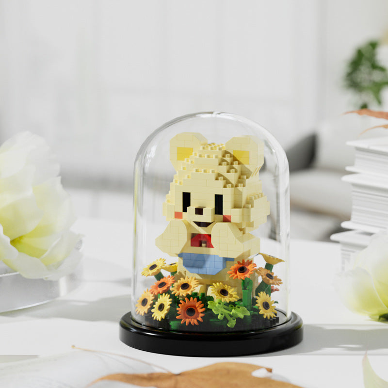 Rose Bouquet Building Set
