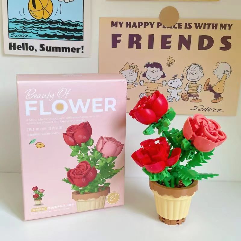 Flower Bouquet Building Set