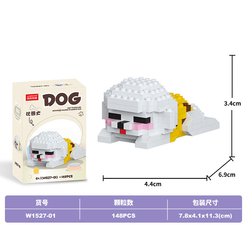 Mini Cat Animal Building Set