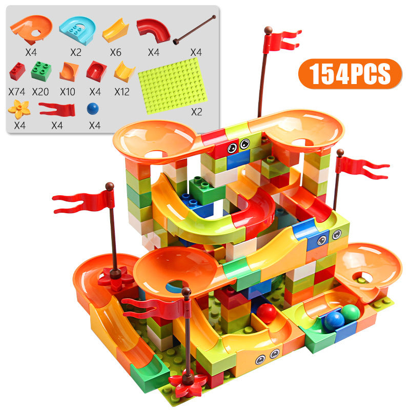 Ball Slide Track Building Set