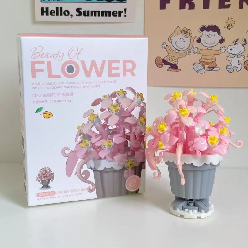 Flower Bouquet Building Set