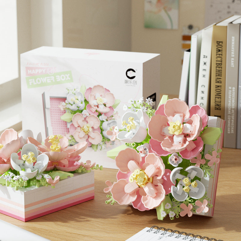 Rose Bouquet Building Set