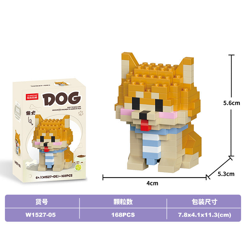 Mini Cat Animal Building Set