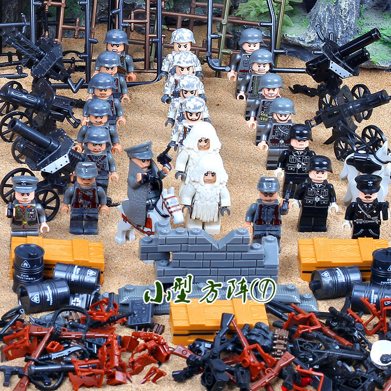 WWII Military Base Building Set