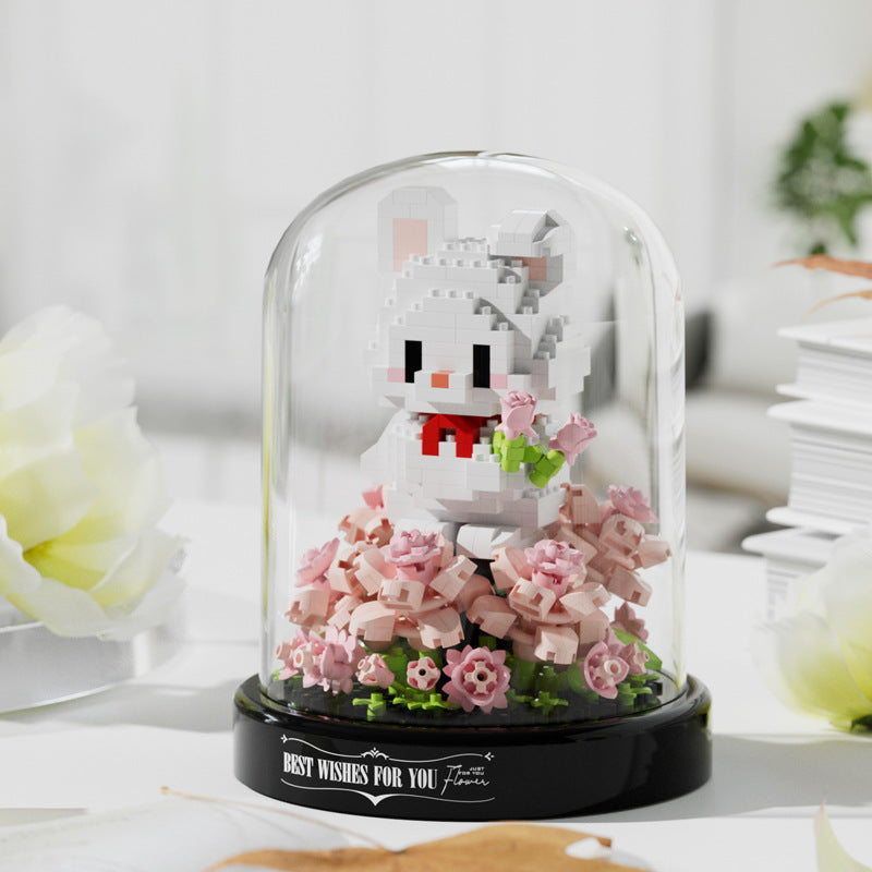 Rose Bouquet Building Set