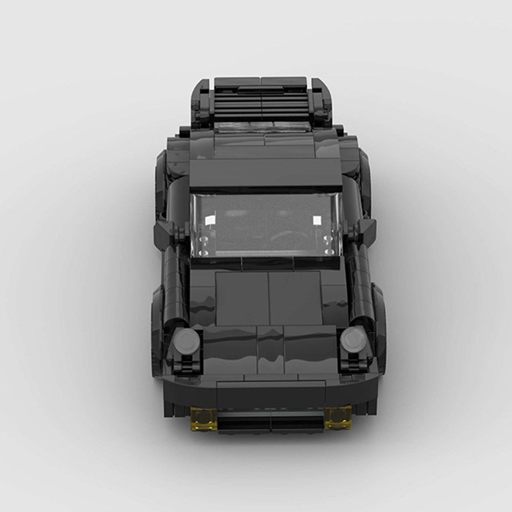Black Porsche 911 Turbo Building Set
