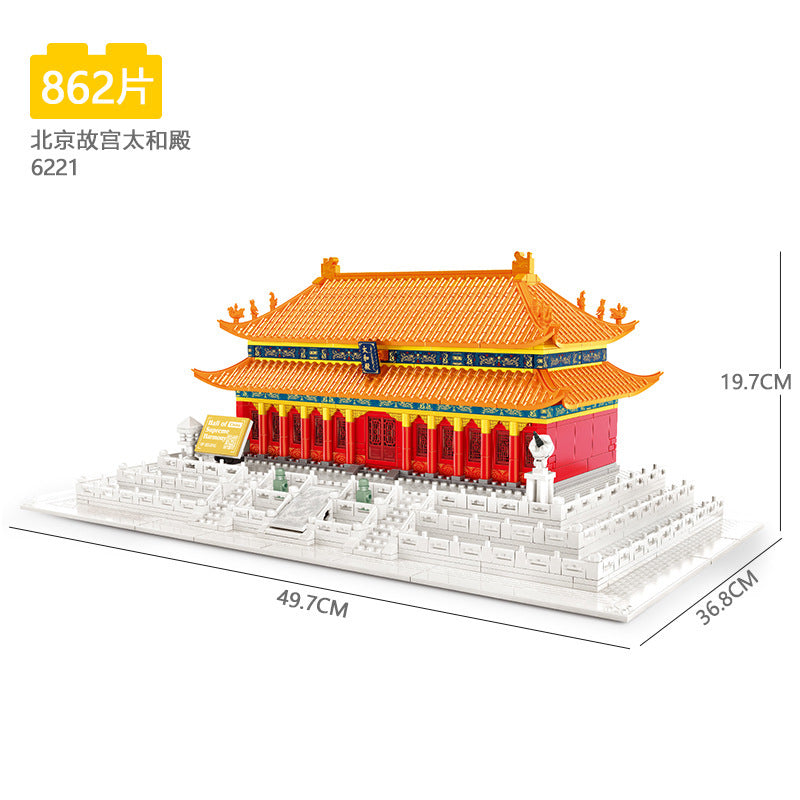 Tiananmen Architecture Building Set