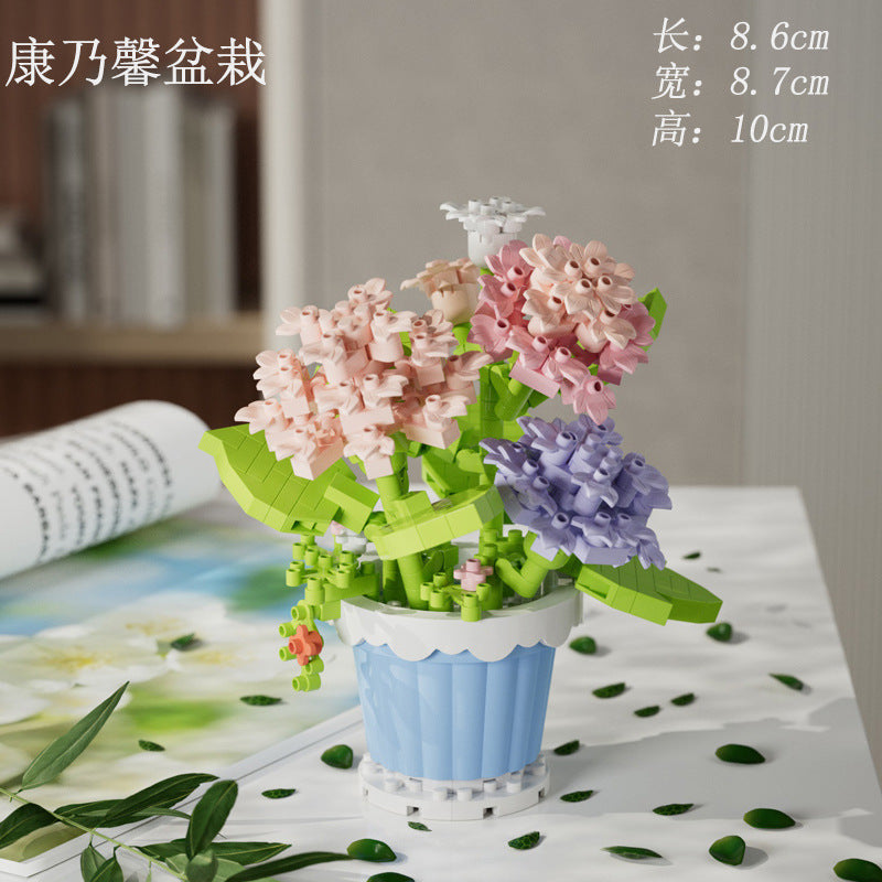 Rose Bouquet Building Set