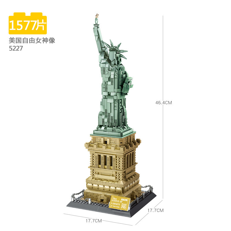 Tiananmen Architecture Building Set