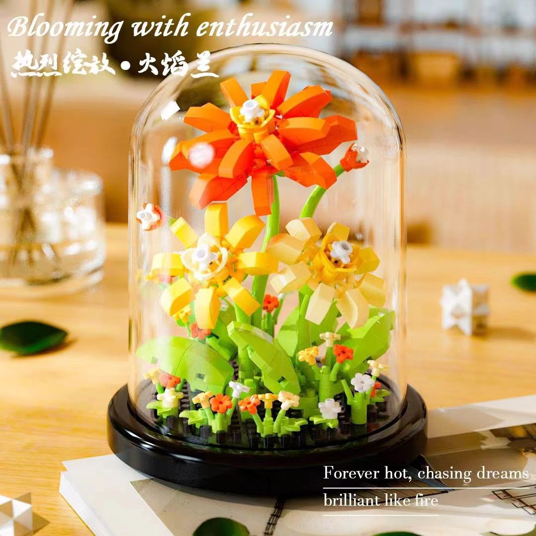 Flower Bouquet Building Set