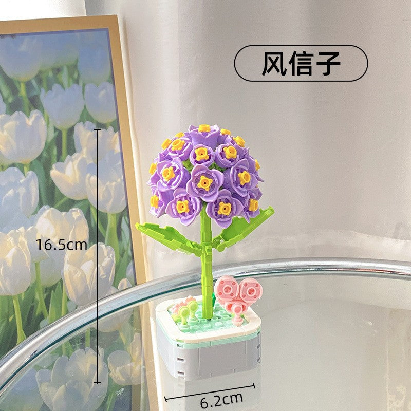 Rose Bouquet Building Set