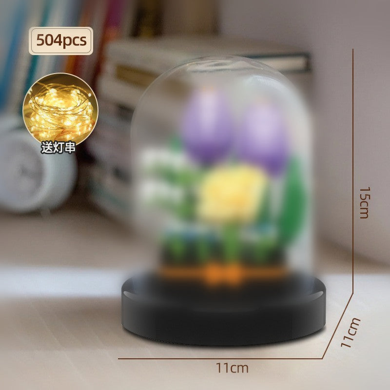 Rose Bouquet Building Set