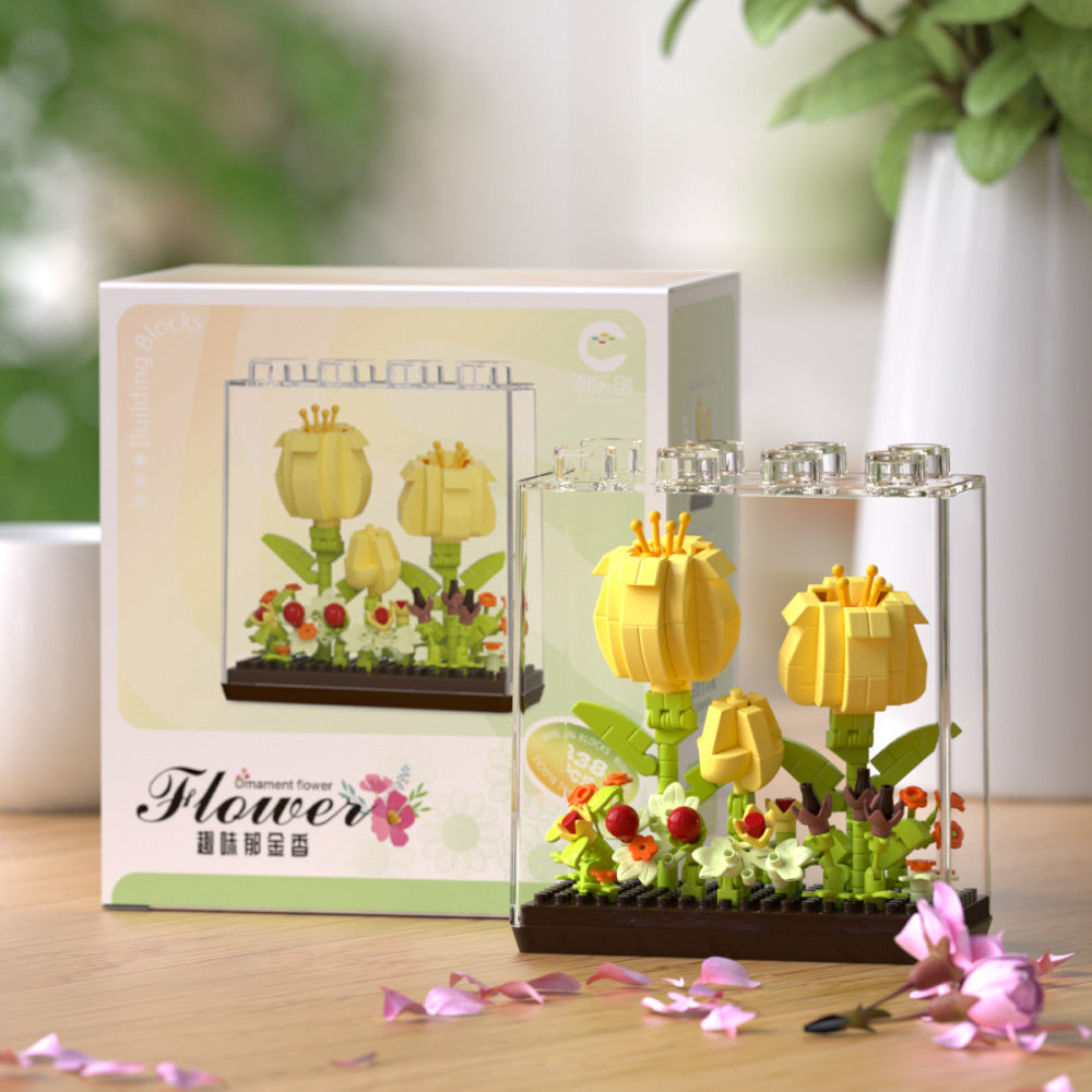 Flower Bouquet Building Set