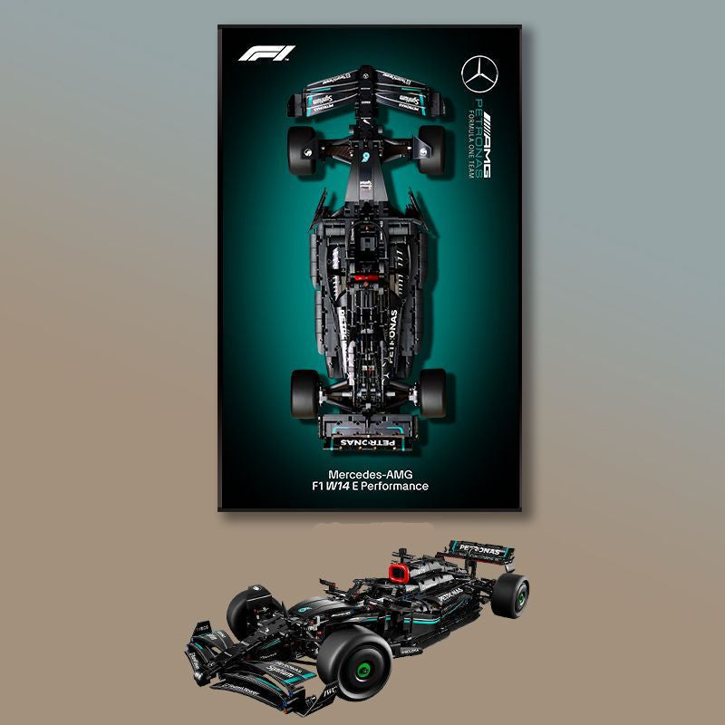 Racing Car Display Frame