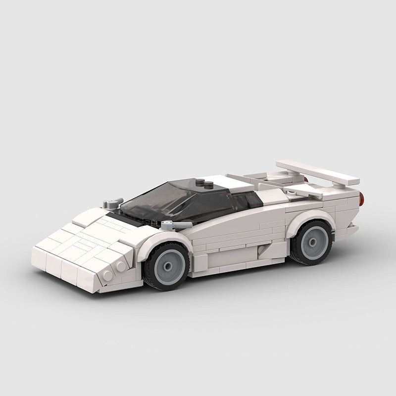 Luxury Sports Car Building Set