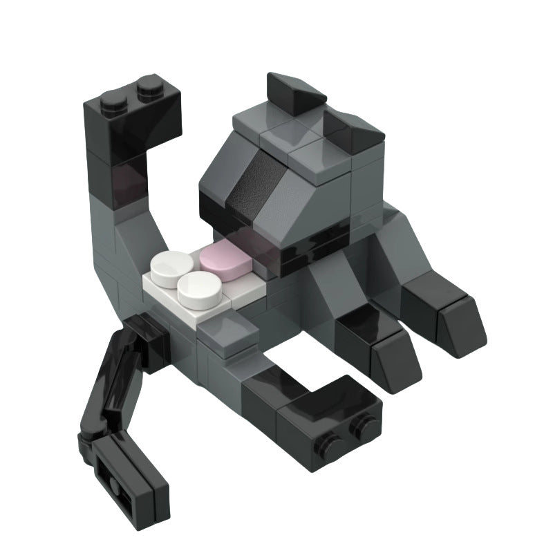 Cow Cat Animal Building Set