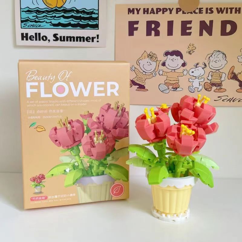 Flower Bouquet Building Set