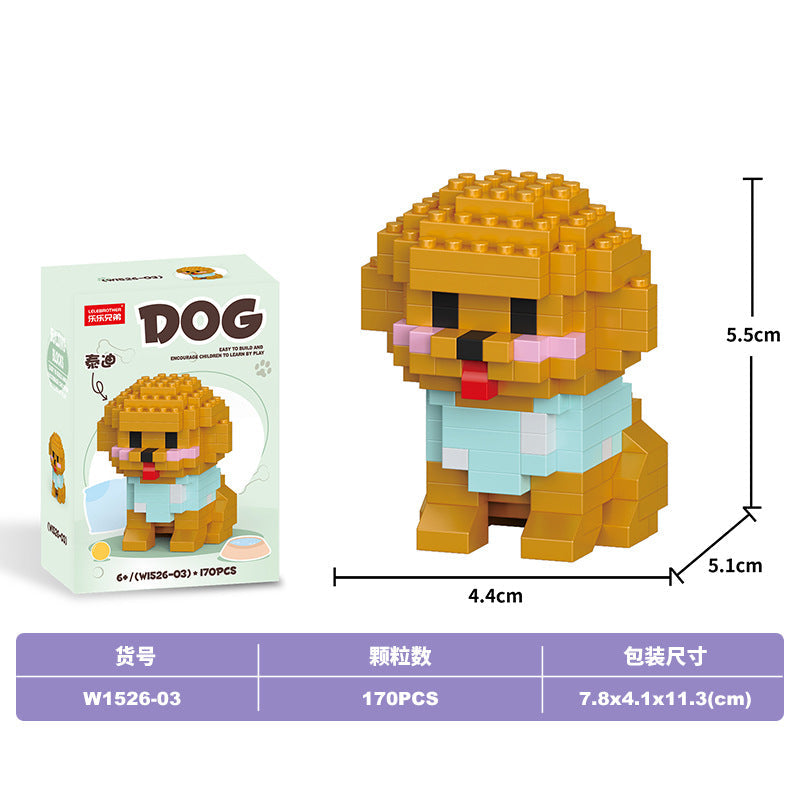 Mini Cat Animal Building Set