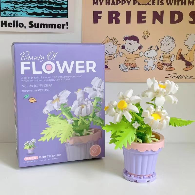 Flower Bouquet Building Set