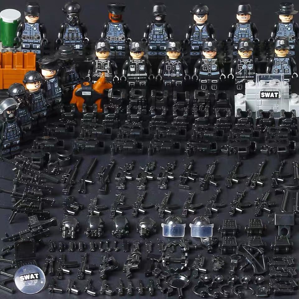 WWII Military Base Building Set