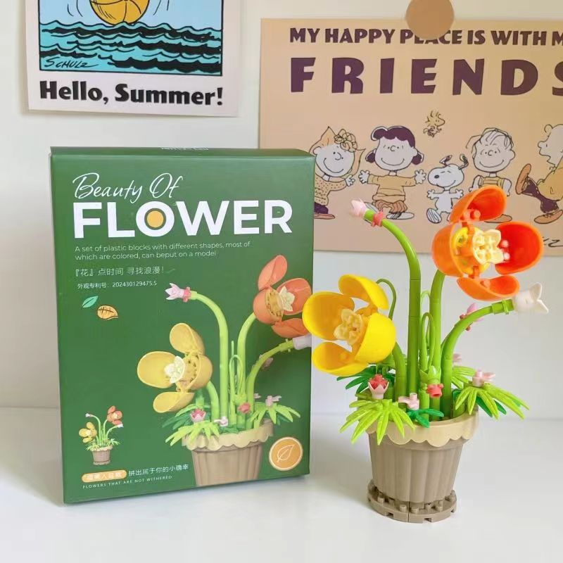 Flower Bouquet Building Set
