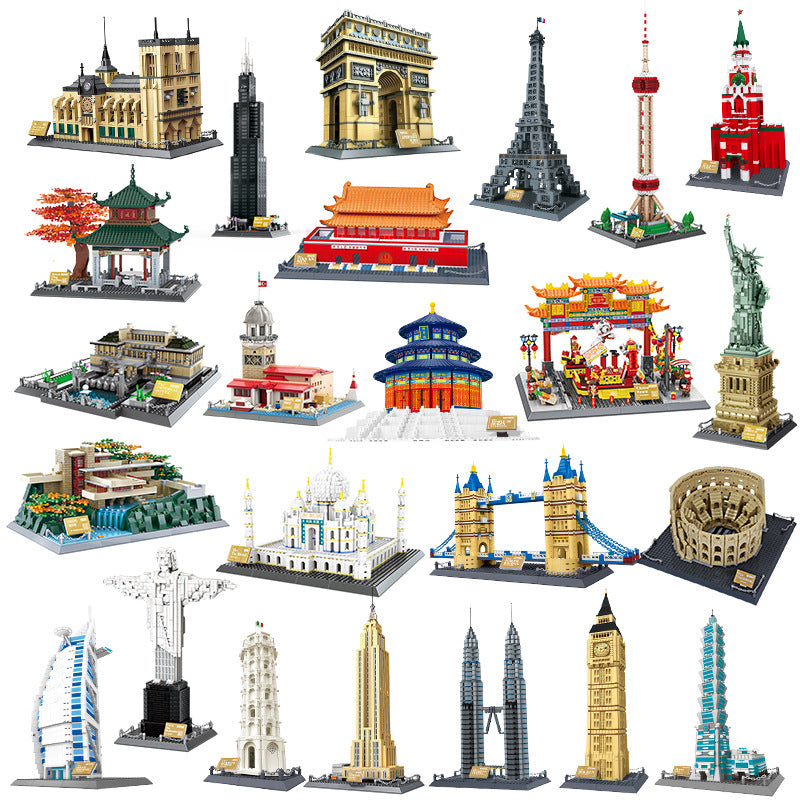 Tiananmen Architecture Building Set