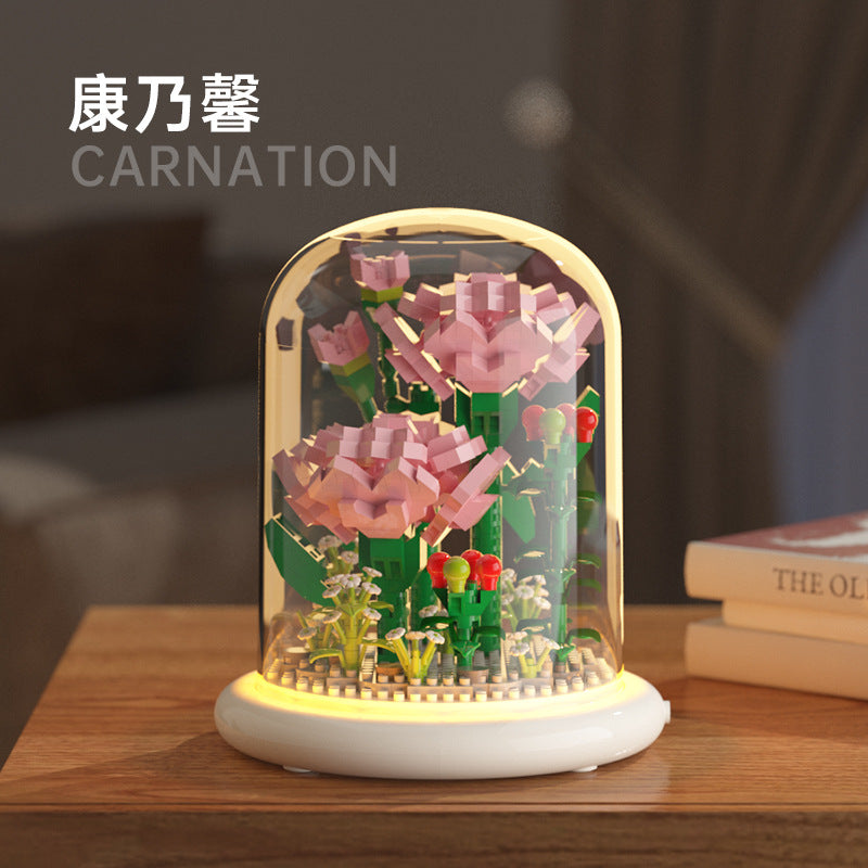 Rose Bouquet Building Set