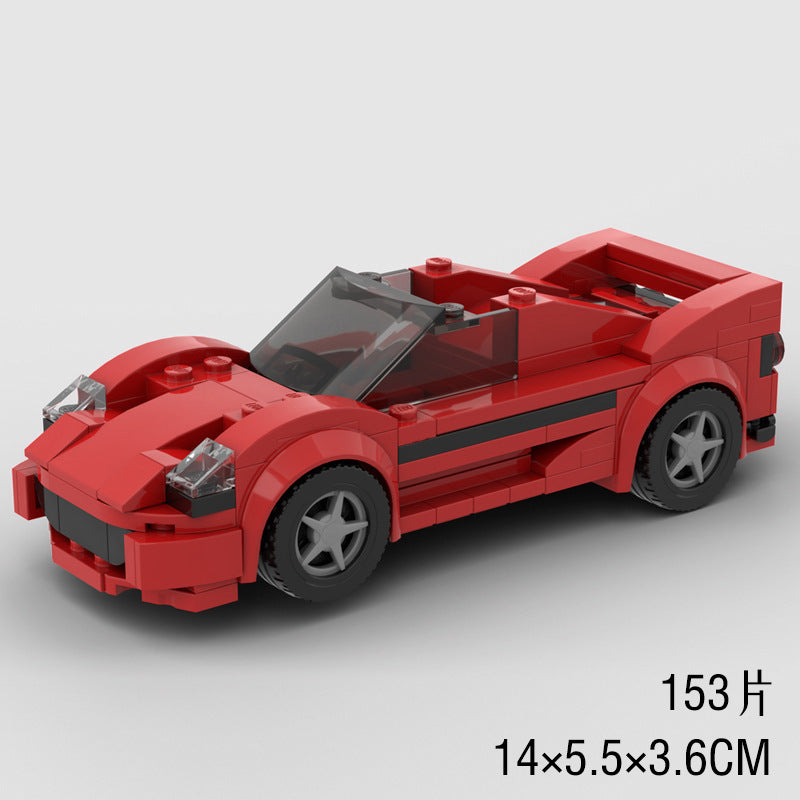 Kids Sports Car Building Set
