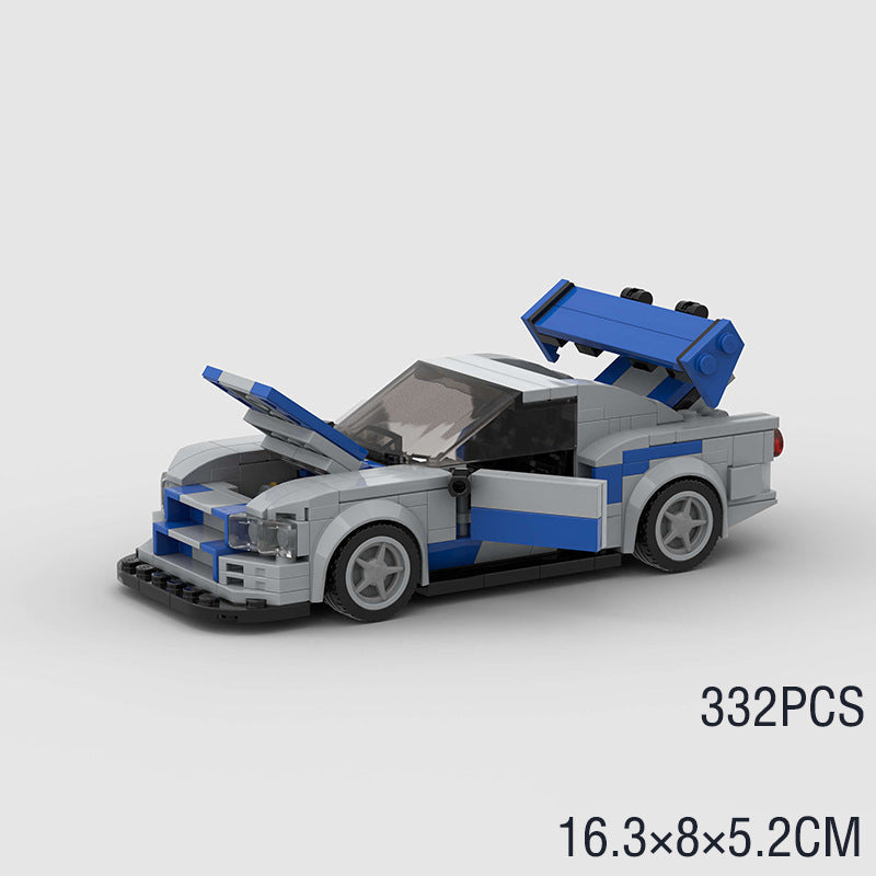 Nissan Skyline R34 Building Set