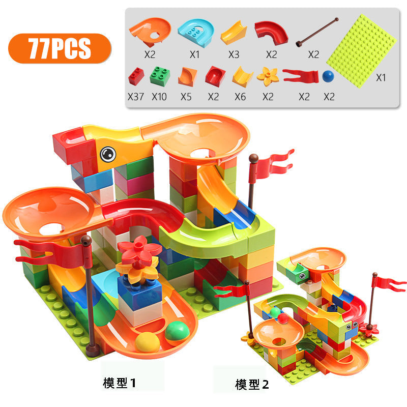 Ball Slide Track Building Set