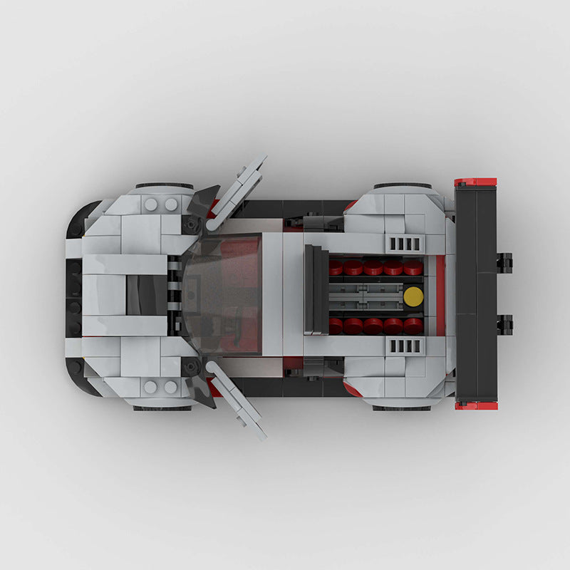 Audi R8 Sports Car Building Set