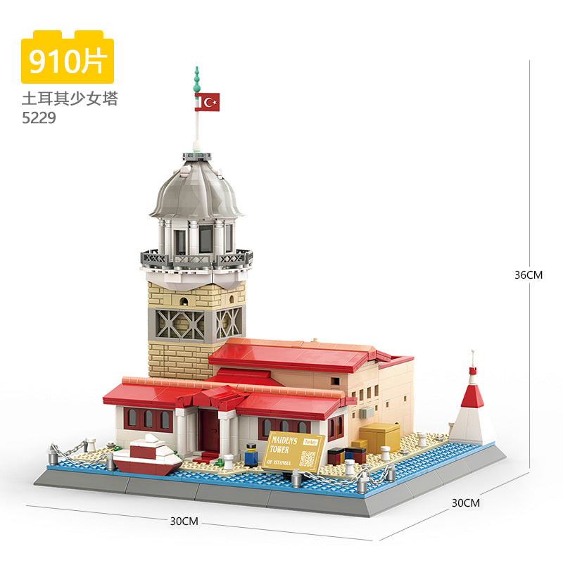 Tiananmen Architecture Building Set