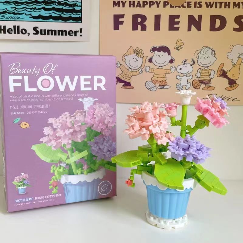 Flower Bouquet Building Set