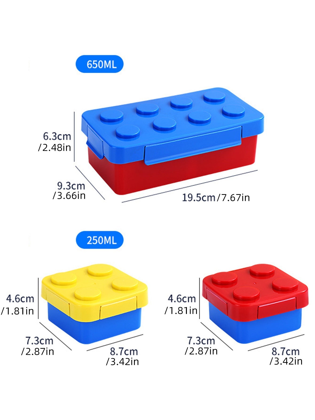 Building Block Lunch Box