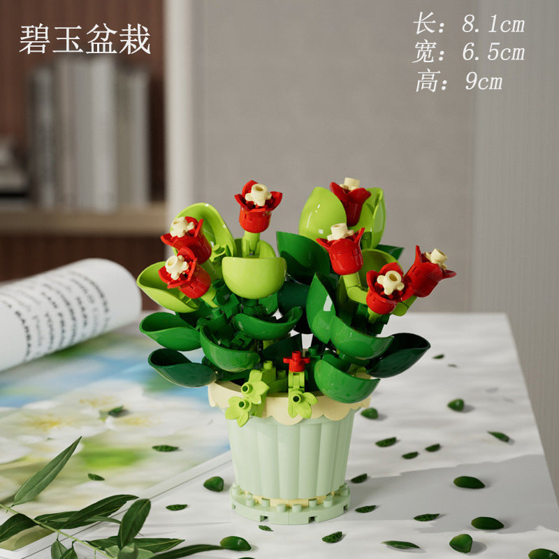 Rose Bouquet Building Set