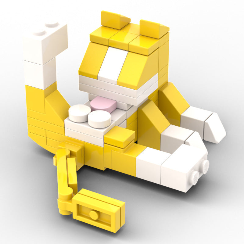 Cow Cat Animal Building Set