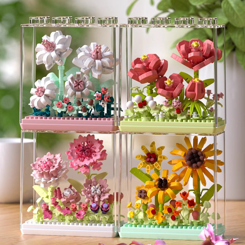 Flower Bouquet Building Set