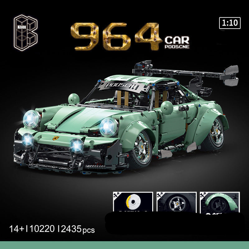 Low-Rider Sports Car Building Set