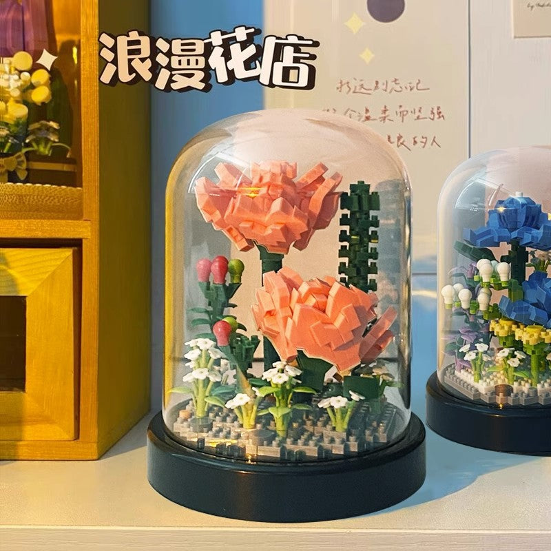 Rose Bouquet Building Set