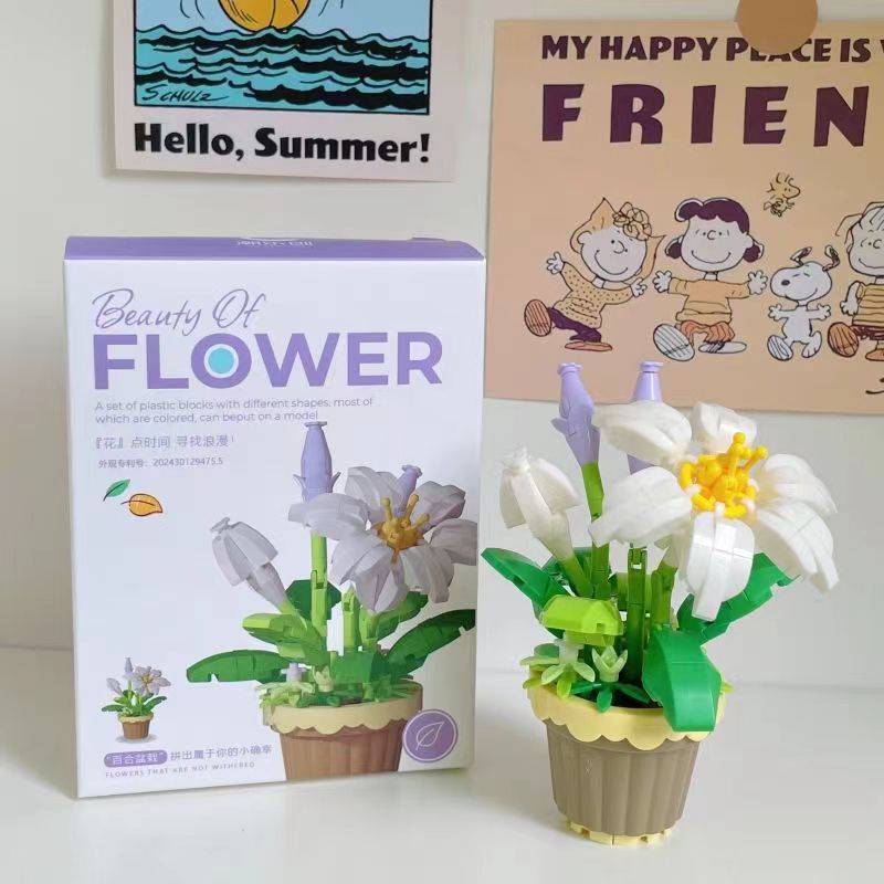 Flower Bouquet Building Set