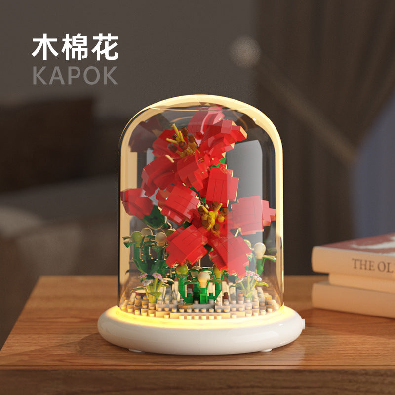 Rose Bouquet Building Set