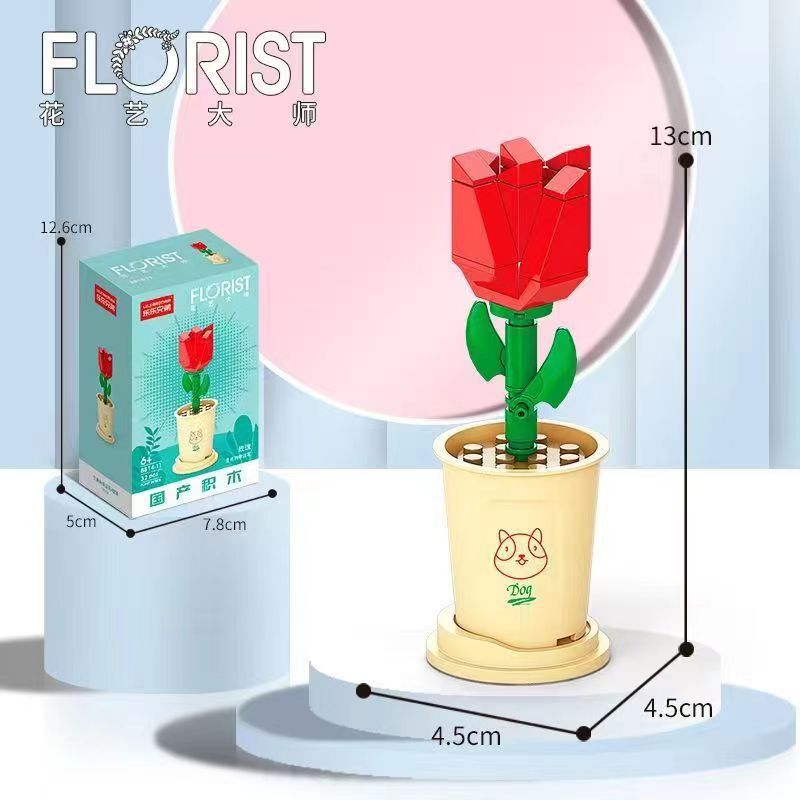 Flower Bouquet Building Set