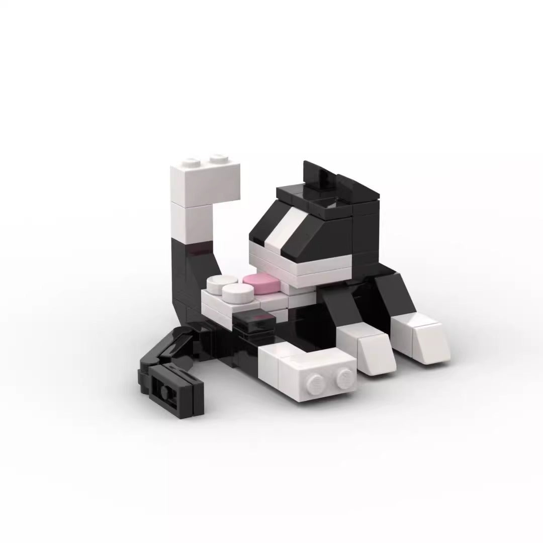 Cow Cat Animal Building Set